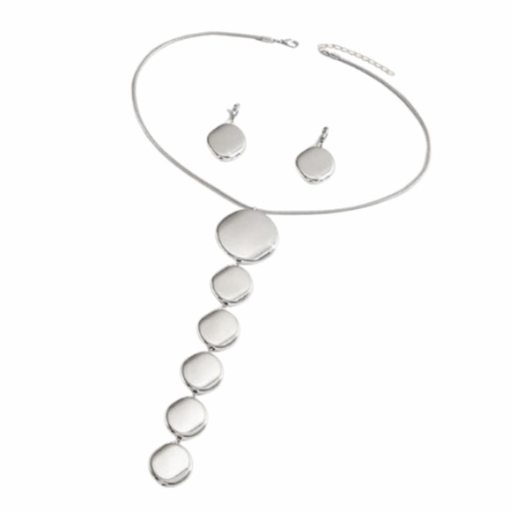 Metal Style Exaggerated Pendant Jewelry Set Y-Shape Women s Jewelry Set Fashion Jewelry Set  Girl