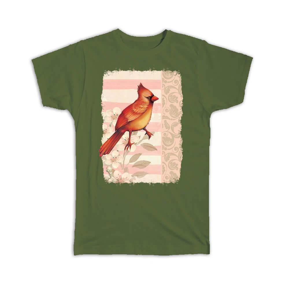 Gift T-Shirt : Cardinal Bird Grieving Lost Loved One Grief Healing Rememberance S