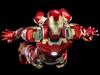 Figurină de acțiune pictată Scară Saga Infinitului DLX Iron Man Mark 43 Zinc și alt metal 1/12 ABS, PVC, Aliaj, (Reeditare)