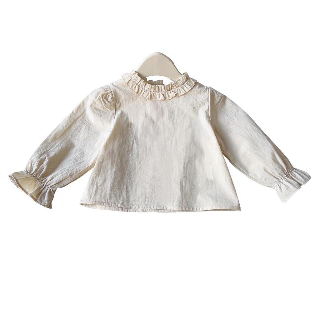 Mädchenmode-Set: Langärmeliges Hemd, Ärmellose Jeansweste und Lange Hose - Frühling/Herbst-Kollektion