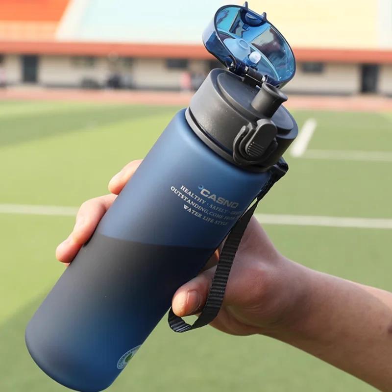 400ml/560ml Frosted Sports Water Bottle BPA Free Leak Proof Sports Water Bottle Tour Hiking Portable Outdoor Riding Gym Bottles