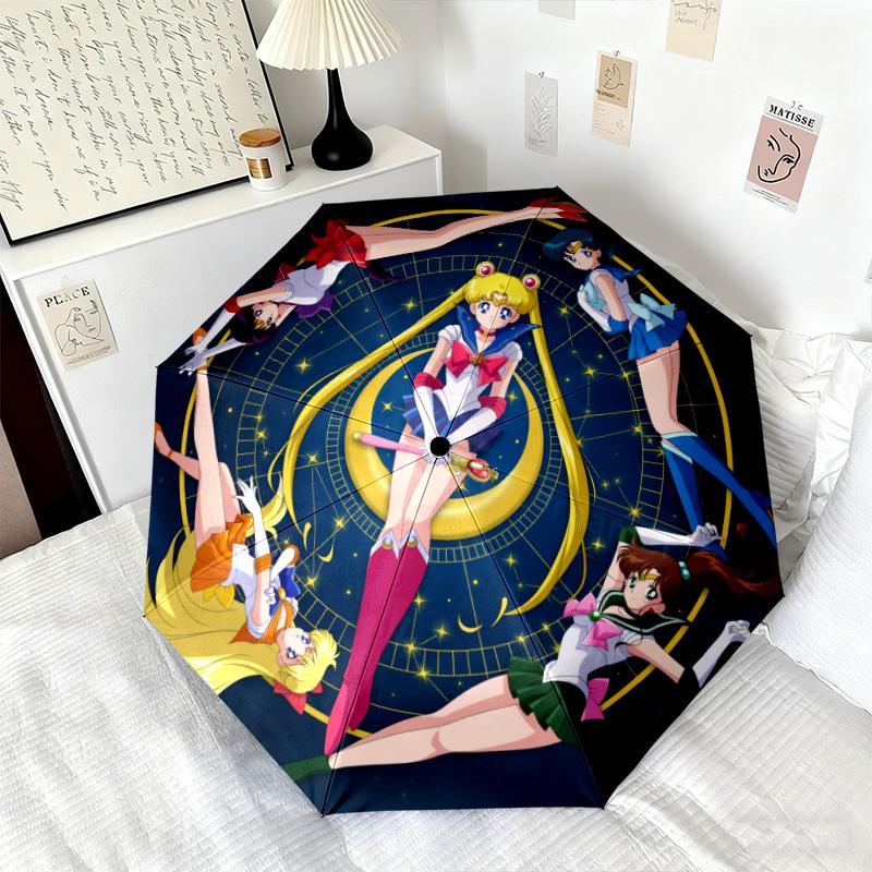 Japanese Cartoon Sailor Moon Tsukino Usagi Umbrella Is Suitable for All Seasons Including Home Travel and Outdoor Activities Multi Functional Umbrella