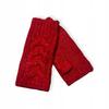 Red Fingerless Gloves Loft