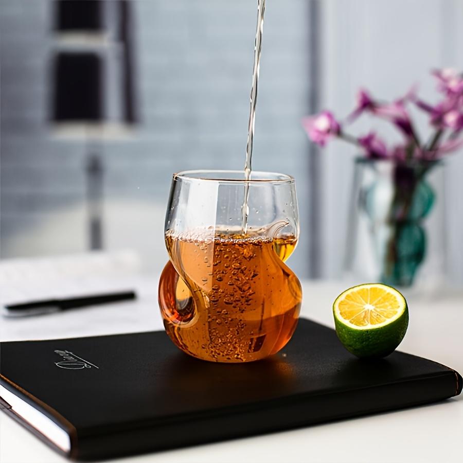 Two-Pack/Four-Pack/Six-Pack, Creative Japanese Cocktail Glasses For Home Use Water Cup Tea Glass Beer Mug Twist Glass Whiskey Tumbler