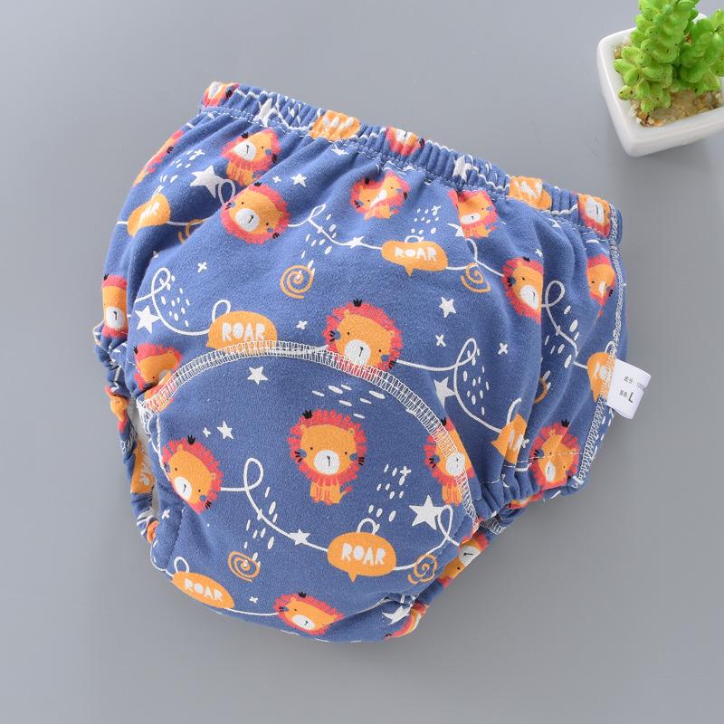 Washable 6-Layer Baby Training Pants - Breathable Cloth Diapers for Spring/Summer
