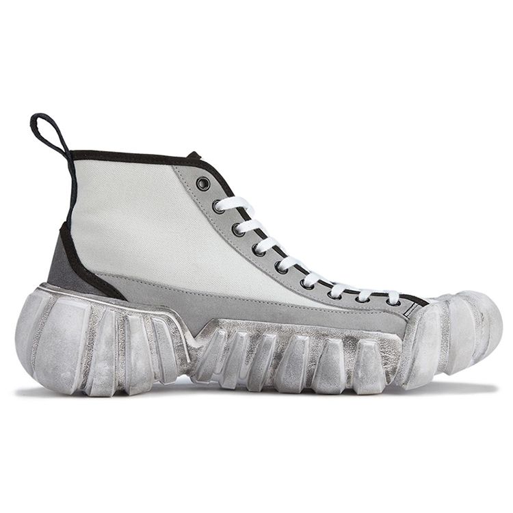 Onitsuka Tiger Dentigre Series Comfortable Daily Mid-Top Sneakers Unisex Sneakers Gray White 1183B622-020