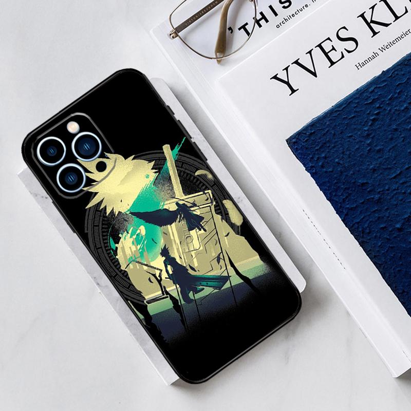 Final Fantasy VII Case For iPhone 15 16 13 11 12 14 Pro Max Mini 7 8 14 15 16 Plus XR XS Max X Back Cover
