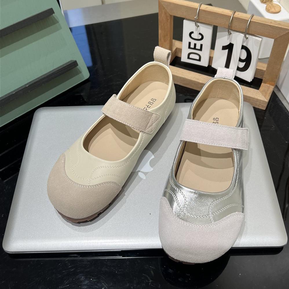 Retro Artistic Soft Sole Single Shoe Casual Ugly Cute Shoes 2025 Summer New Artistic Forest Series Mary Jane Shoes Bean Shoes