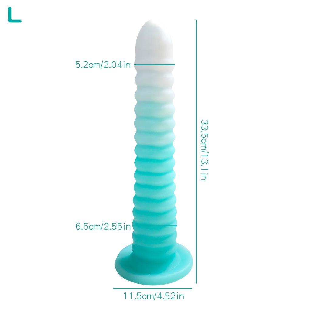 Liquid silicone anal plug oversized high-quality threaded anal plug female sex toy anal plug male homosexual toy