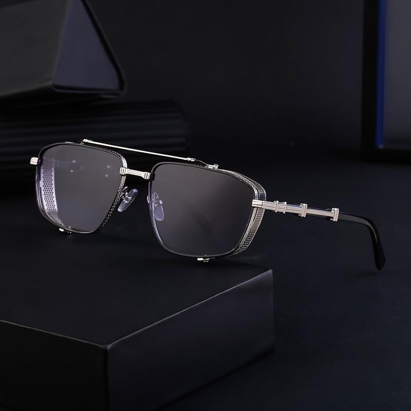 JYL TS Men's Steampunk Square - Bold Trendy Fashion Sunglasses ZS-98225
