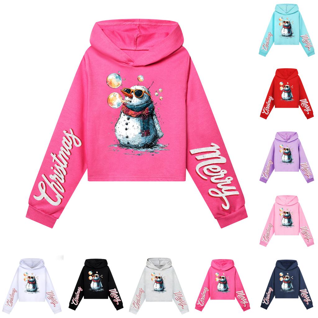 Kids Casual Fashion American Flag Printed Long Sleeve Hooded Sweatshirt