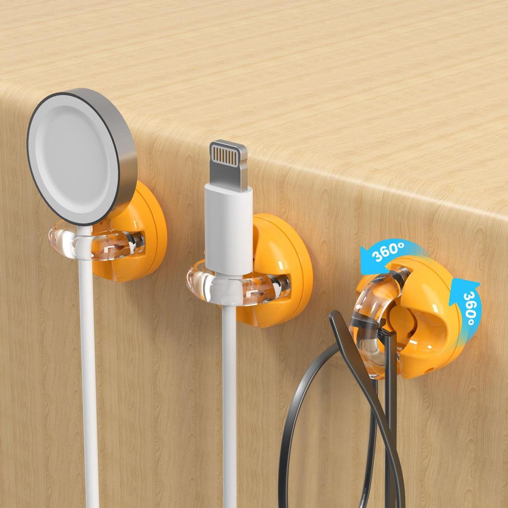 Magnetische Desktop Kabelhouder & Organizer voor Kantoor en Thuis
