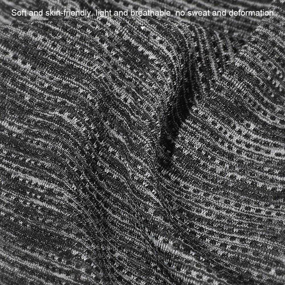 1PC Outdoor Sports Verbreitertes Schweißband Hochelastisches Schwanzband-Design Radfahren Fitness Laufen Eis Seide Atmungsaktives Stirnband