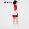 MO&Co. Women's Acetate Blend Contrast Trim Casual Shorts