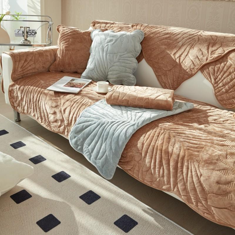 Cuscino Invernale Semplice Cuscino Invernale in Peluche Olandese Copricuscino Copridivano Antiscivolo Ispessito