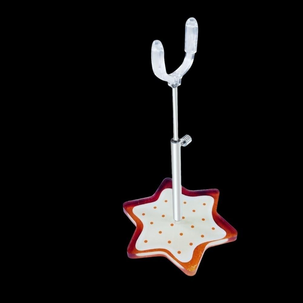 Shaped Base Doll Standing Bracket Retractable Model Holder Doll Display Rack  Doll Accessories