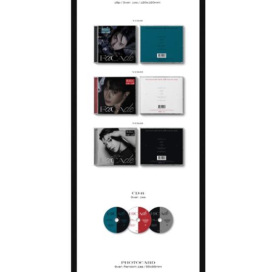 MONSTA X - WONHO - FACADE (3RD Mini ) Jewel Ver Random