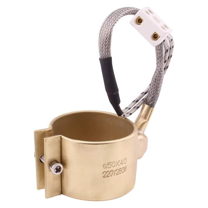 40X40/42X40/50X30/50X40mm Band Heater Electric Heating Ring Fully Enclosed For Injection-Molding Machine Nozzle