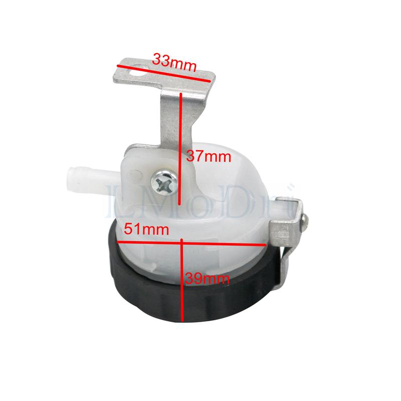 LMoDri Universal Refit Motorcycle Foot Rear Brake Master Cylinder Tank Oil Cup Fluid Bottle