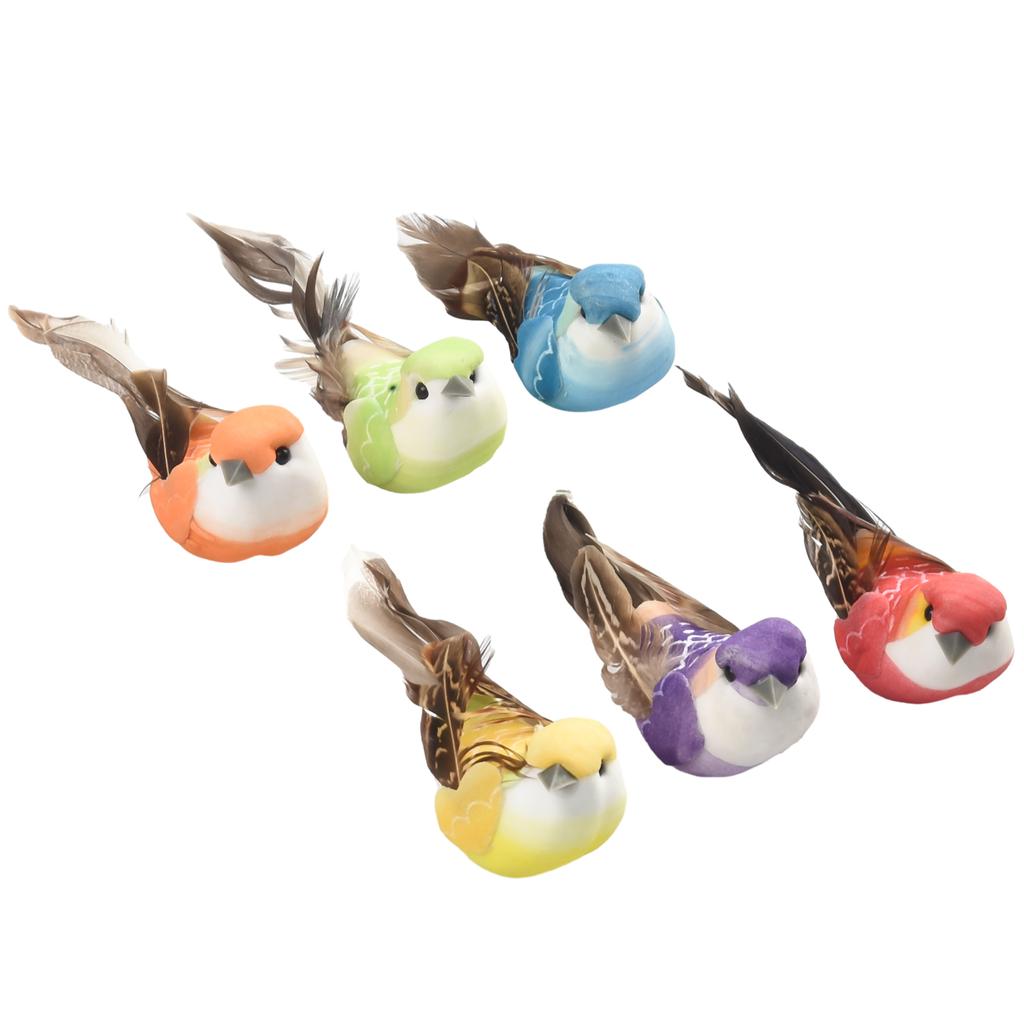 Fake Feather Bird Model Bird Model Life-Like Tree Decor