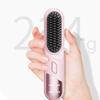 Small Travel Friendly Straightening Brush With MCH Ceramic Heating Technology And USB C Charging