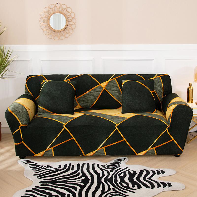 Geometric Printed Sofa Slipcoversastic Sofa Covers For Living Room Non-Slip Couch Cover Funda Sofa S/M/L/Xl 1Pc