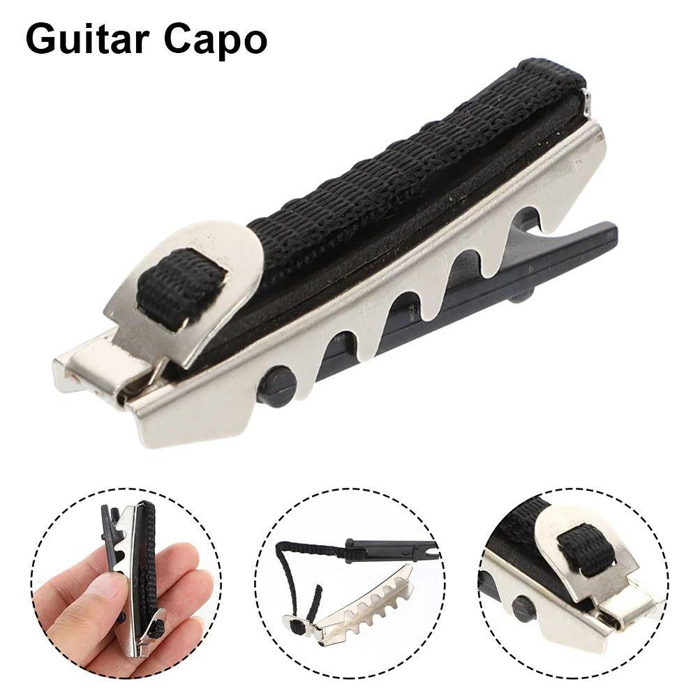 1Pcs Adjustable Tone Changer Tool Plastic Quick Release Clamp New Guitar Capo  Music Instrument