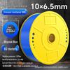 Zhuo Ji 8mm High-Pressure Transparent PU Air Hose for Air Compressors (Sizes: 4/6/10/12/14/16)