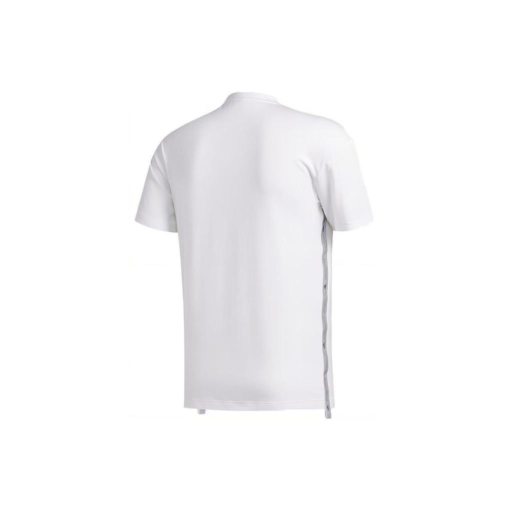 Adidas Graphic Prime Round Neck T-Shirt with Side Tape Men Tops White FT2789