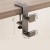 Thickened Adjustable Desk Edge Hook Headset Desk Hanger Backpack Storage Hanging Hook Holder Punch-free Home Office Organizer