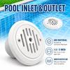 SP1424 Pool Wasserauslass 1,5 Zoll 2 Zoll Pool Einlass Fitting Tragbarer Poolablauf