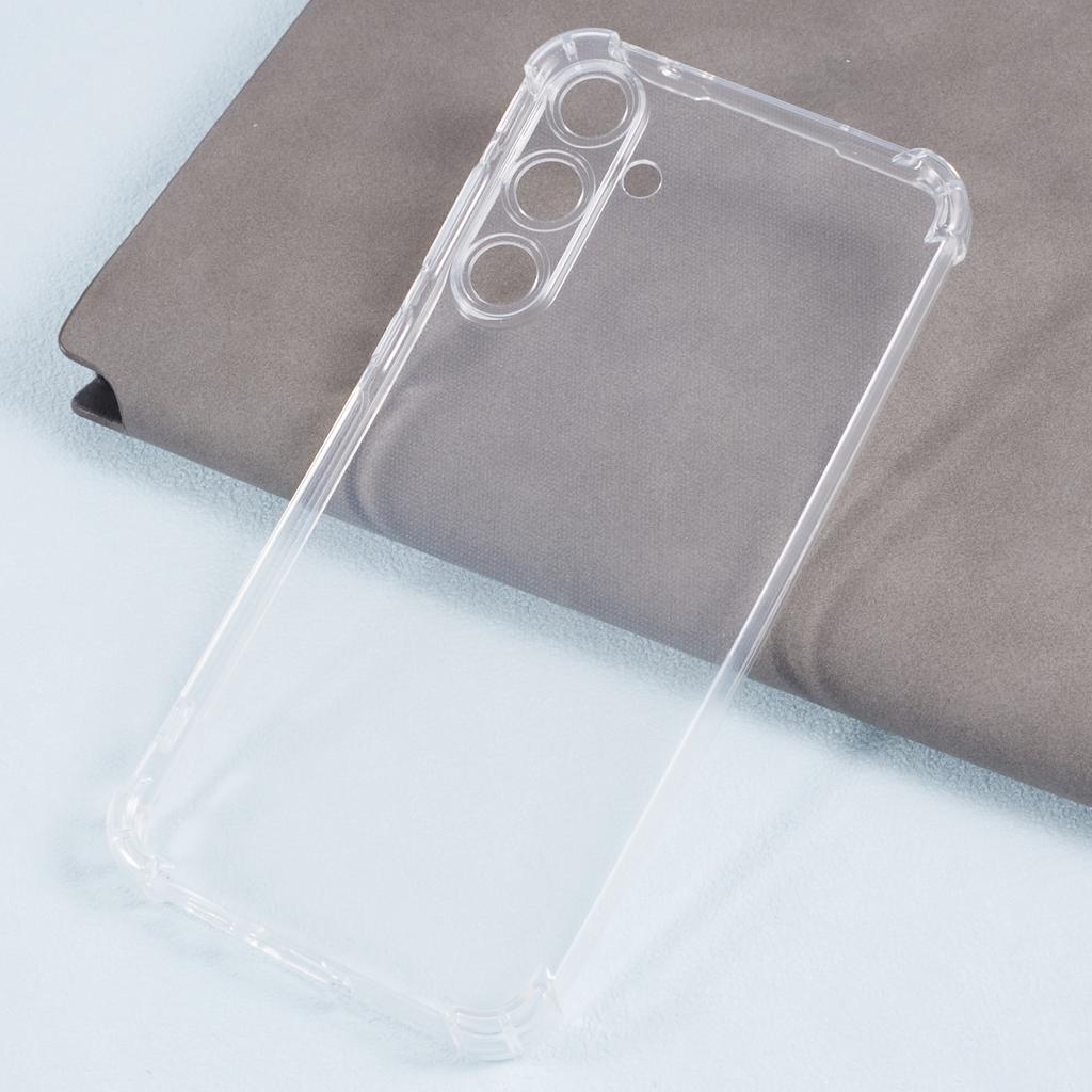 For Samsung Galaxy A55 5G Clear Case Flexible TPU Smart Phone Cover