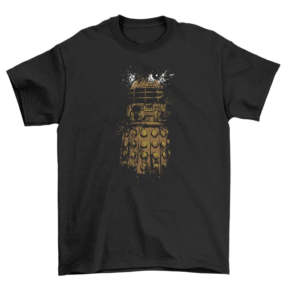 Dalek Distressed T-shirt - Exterminate Boredom In Style! Funny Unisex Tee, Sci-F