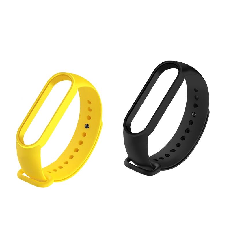 Waterproof Wristband Compatible for Mi Band 6 Bracelet Sports for Smart Watch TPU Band Anti-scratch Sweatproof Strap
