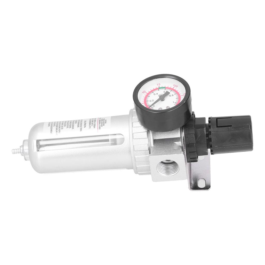 Compressed Air Filter Regulator Combo Water Oil Trap Separator with Gauge for Compressed Air Lines