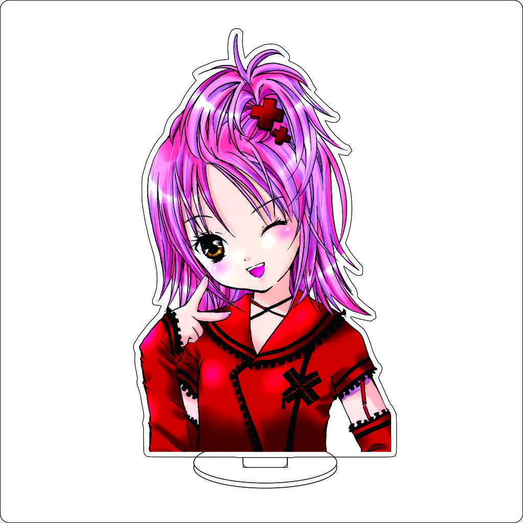 16CM Anime Shugo Chara Cosplay Acrylic Stand Ornaments Hinamori Amu Tsukiyomi Ikuto Hotori Tadase Figure Stand Halloween Gifts