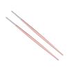 304 Rostfritt Stål Ätpinnar Japanska Sushi Ätpinnar Servisset(Rosa Silver)