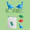 1 Set Kids's Montessori Baby Color Word Recognition Early Education Intelligence Toy New Dinosaur Letter Matching