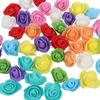50Pcs Artificial Rose Flower Heads Multicolor Foam Rose Heads For Wedding Bouquet And Diy Crafts Party Home Decorations