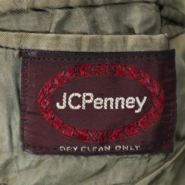 JC PENNEY 70s vintage check tailored jacket Men's Used