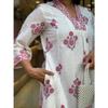 Floral Printed Aline Kurti Pant Dupatta Set Indian Women' Ethnic Kurta Set Dress