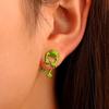 Orecchini Punk Retro Argento Carini a Forma di Rana per Donna Orecchini Piercing Animali Divertenti Gotici per Ragazze Gioielli Moda per Feste Regali