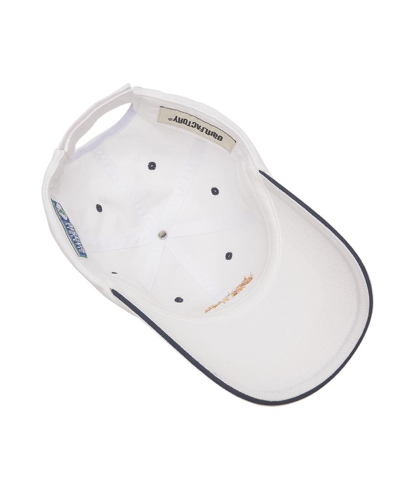 DISCUS ATHLETIC Da × Oam Emblem Tennis Cap Off White