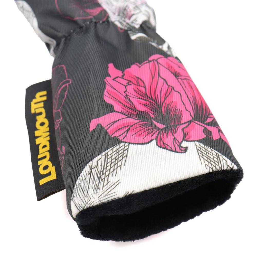 Loudmouth Golf Headcover for Utility Clubs, Men's and Women's, LM-HC0020/UT/Loudmouth/LM-HC0021/UT (297 Skull Rose)