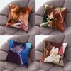 C-Code R-Realize Guardian of Rebirth Pillow Case Short Plush With Invisible Zipper Dustproof Sofa Cushion Cover For Home Decor