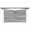 Vidaxl Set di Mobili da Bagno, Rovere Sonoma Grigio
