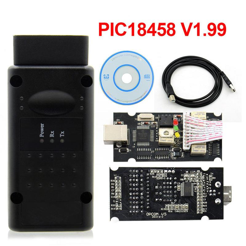 2026 New OP-COM For Opel Diagnostic-tool OP COM with real pic18f458 can be flash update OPCOM v1.59 V1.70 1.95 1.99 firmware