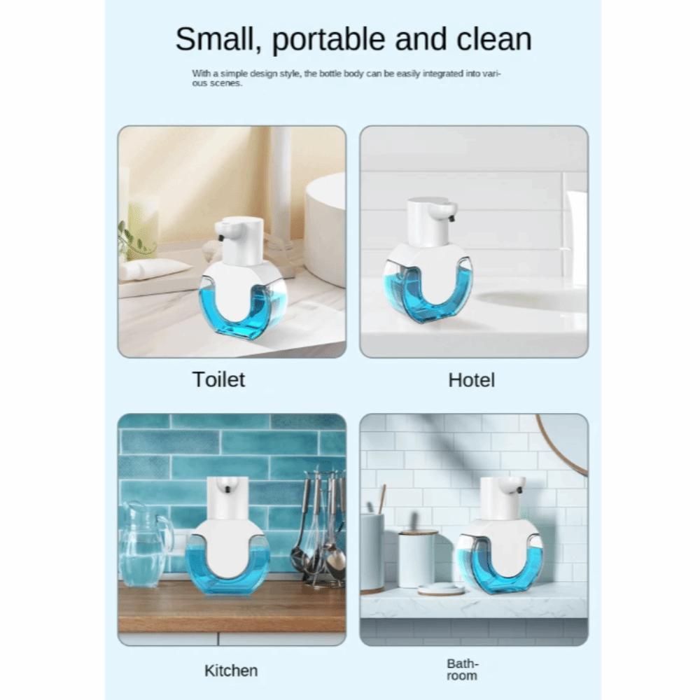 Dispositif de lavage de mains sans contact Distributeur de savon liquide mural Distributeur de savon intelligent École