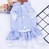 Pet Accessories Dog Lace Lattice Dress Pet Dog Clothes for Small Dog Party Birthday Wedding Tutu Dress Puppy Costume for Pet Dogs