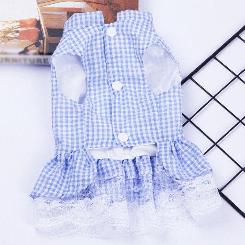Pet Accessories Dog Lace Lattice Dress Pet Dog Clothes for Small Dog Party Birthday Wedding Tutu Dress Puppy Costume for Pet Dogs